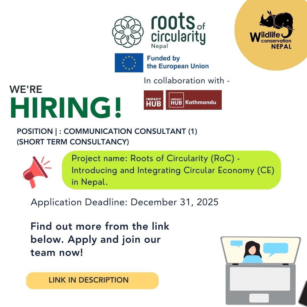 Vacancy Announcement for Communication Consultant Vacancy Announcement for Communication Consultant